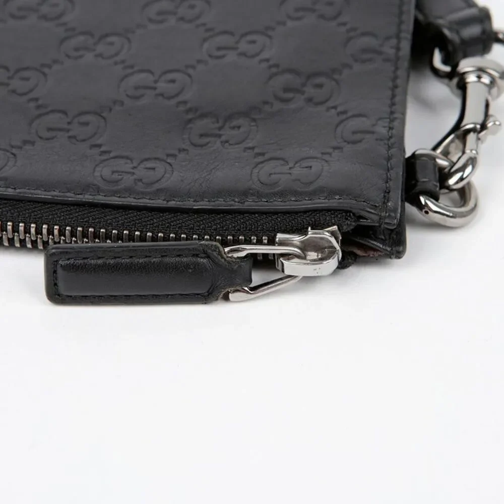 Gg Signature Strap Clutch